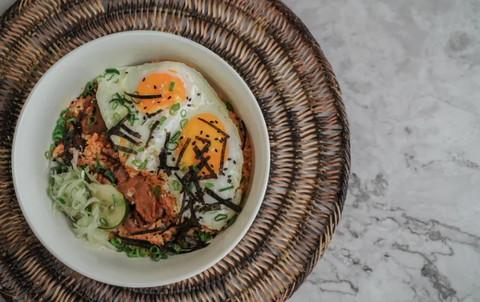 KIMCHI FRIED RICE ]